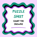 Count the Crowns - Puzzle Sheet